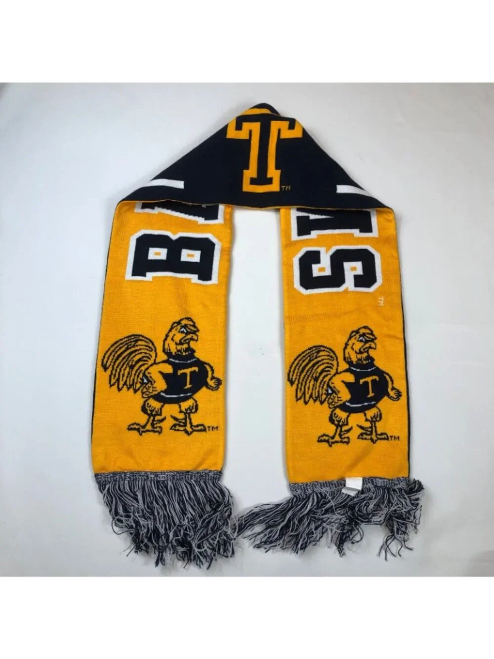 Trinity College Bantams Knit Acrylic Scarf Hartford Connecticut